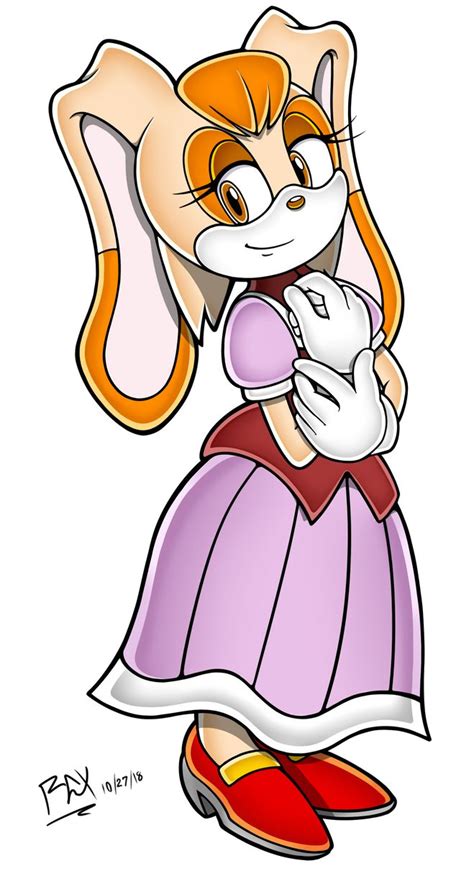 Sonic Channel Vanilla The Rabbit By Rgxsupersonic On Deviantart Sonic Sonic Art