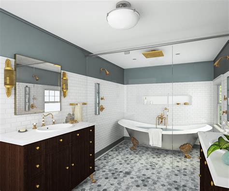 Art deco interior design bathroom. luxury Art Deco Interior Miami Beach - Amine Ghezal