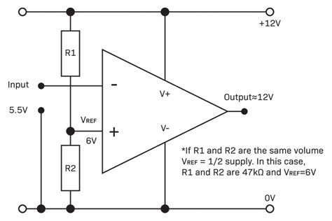 Lm741 As A Comparator Circuit Diagram Wiring View And Schematics