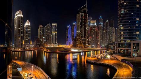 Dubai Night Skyline Wallpapers Top Free Dubai Night Skyline