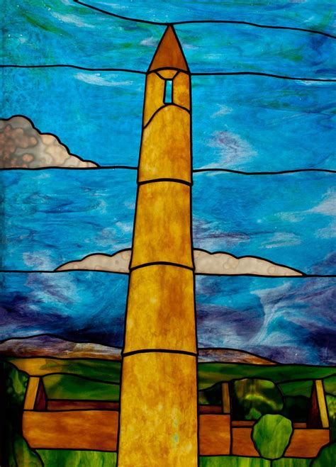 Ardmore Tower Glass Art By David Kennedy Fine Art America