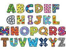 Print directly onto colored paper and cut out each letter, or print on heavy card stock to use as stencils. My Alphabet Mini Bulletin Board Display Set | Alphabet ...