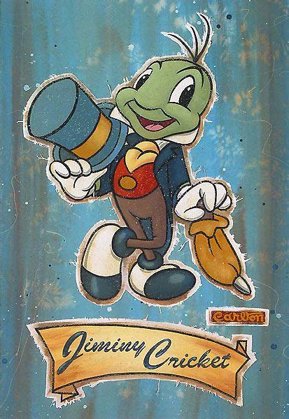 Trevor Carlton Pinocchio Jiminy Cricket Original Jiminy Cricket