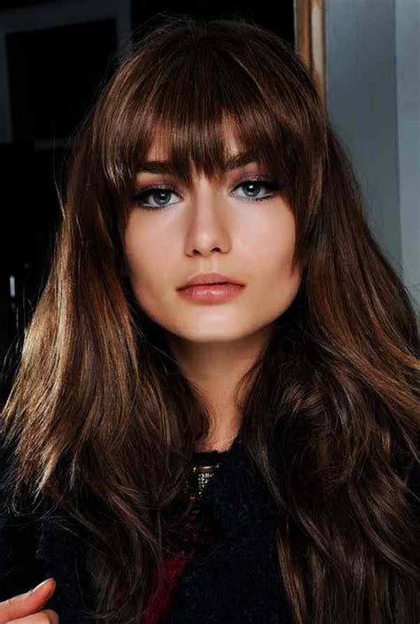 Amazing Style 53 Bangs Haircut Oval Face