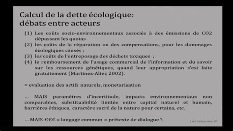 Videos Quand La Dette Écologique Se Territorialise