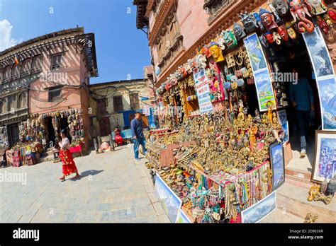 Souvenirs Shop Swayambhunath Temple Monkey Temple Unesco World