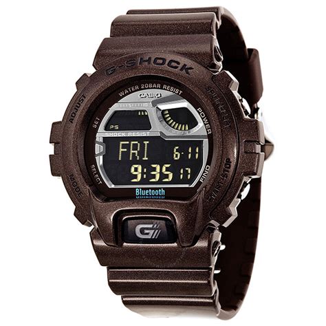 Casio G Shock Limited Edition Bluetooth Enabled Brown Resin Watch
