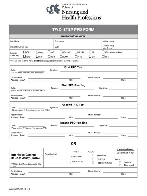 Free Printable 2 Step Ppd Form Printable Templates