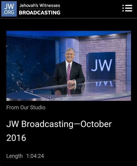 Jworg Jehovahs Witnesses Broadcast Worship True Videos