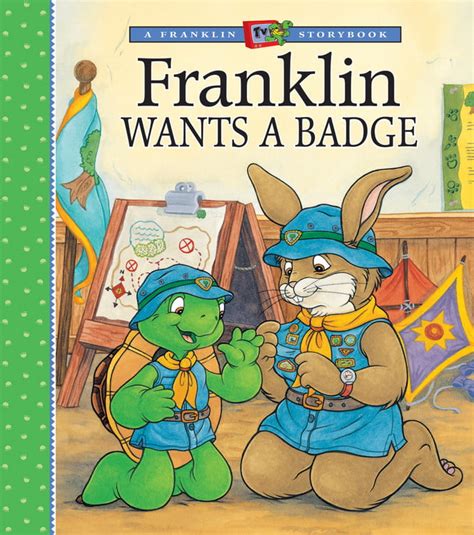 Franklin Tv Storybook Franklin Wants A Badge Hardcover