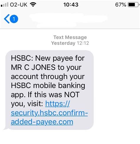 Scam Warning Fake Barclays Text Directing Victims To Phishing Site