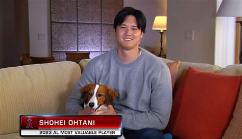 Shohei Ohtani Reveals His High Fiving Dogs Name As Decoy