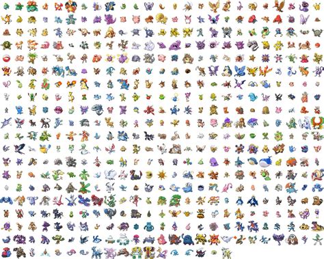 Overworld (2.68mb) — overworld pokémon sprites from heartgold/soulsilver, plus a few overworld trainers. Pokemon Pixel Art