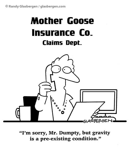 Here are a few funny insurance claims people supposedly have made: Enough said! | Insurance humor, Today cartoon, Lawyer jokes