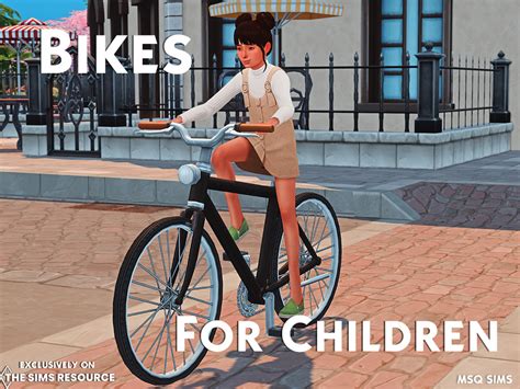 Bikes For Children By Msq Sims At Tsr Sims 4 Updates