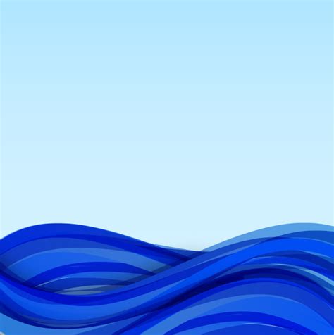 Abstract Sea Wave Vector Vector Art And Graphics