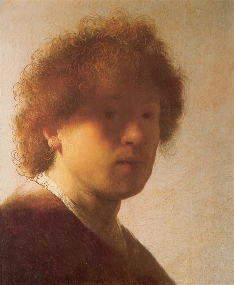 Rembrandt Van Rijn Self Portrait 1669