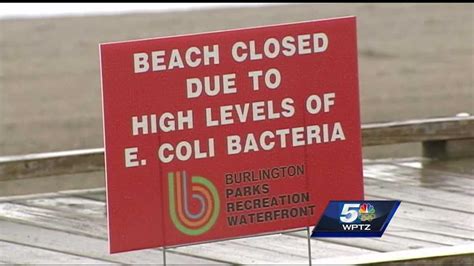 North Beach Closed Due To E Coli Contamination