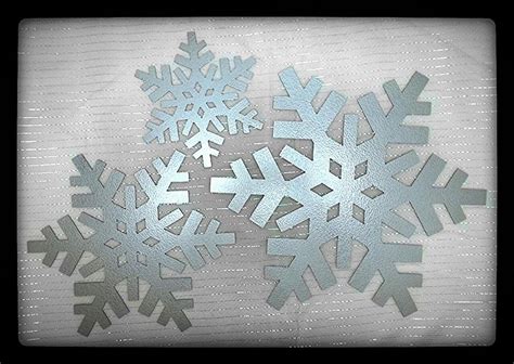 Metal Snowflake Wall Art Set 3 Christmas Snowflake