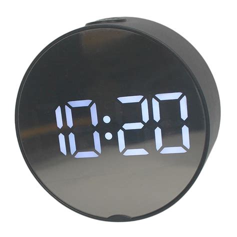 Led Digital Alarm Clock Battery Operated Only Small For Bedroomwall