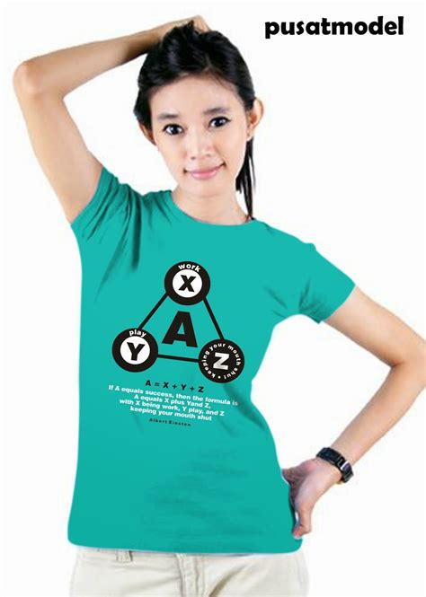 Pilihan Model Kaos Wanita Trendy Pusat Model