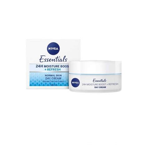 Nivea Essentials 24h Moisture Boost Cream 50ml Normal Skin Spf15 Nivea