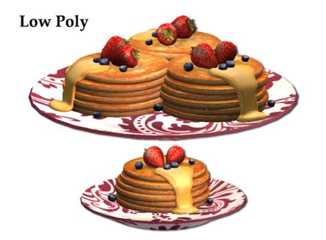 Jacky93sims — Pancake Xxl Food For The Sims 2