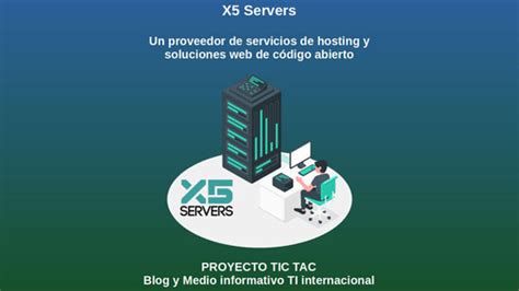 ¿qué Es X5 Servers Área Tecnología