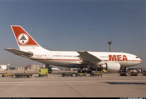Airbus A310 203 Middle East Airlines Mea Aviation Photo 1335915