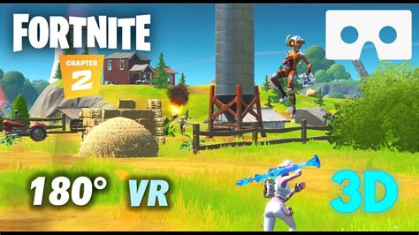 Fortnite In 180° 3d Vr First Ever On Youtube Youtube
