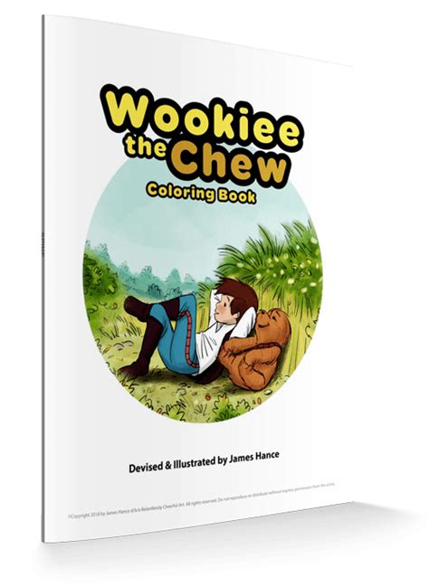 James Hance Offers A Wookie The Chew Coloring Book For Free Coloring