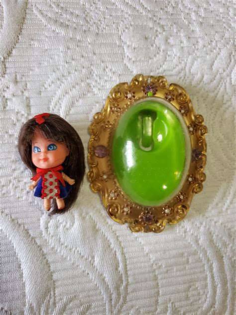 Vintage Lucky Locket Liz Liddle Kiddles Doll Toy By Mattel 1966