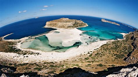 Balos Beach And Lagoon Kissamos Chania Crete Greece