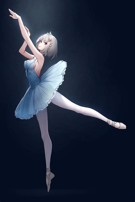Safebooru 1girl Absurdres Alternate Costume Arnold S Ballerina Ballet Ballet Slippers Braid