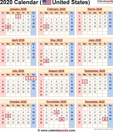 2020 Biweekly Payroll Calendar Template Calendar Template Printable