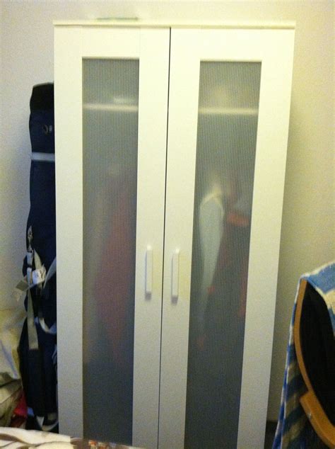 We went with the 39 3/8″ width and 93 1/8″ height. IKEA Small Wardrobe: 10 Euros This wardrobe is a little ...