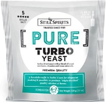 Still Spirits Pure Turbo Distillers Yeast Alternative Beverage