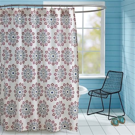 Shop White Bohemian Bath Vhc Antigua Shower Curtain Rod