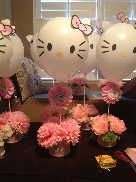Hello Kitty Centerpiece Hello Kitty Birthday Theme Hello Kitty Themes