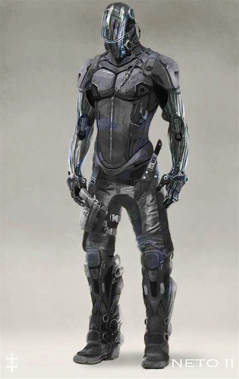 Future Technology Body Armer Black Armor Concept Futuristic Armour
