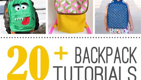 20 Diy Things To Sew For The Car The Daily Seam Diy Backpack