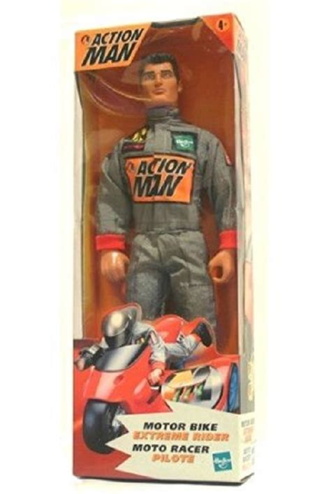 Action Man Extreme Motorbike Rider Figure Hasbro Year Of Make 2000 Rare