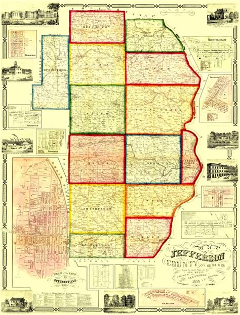 Wayne County Ohio Township Map