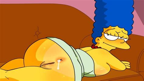 Simpson Porn Pics Marge Naked On Sofa Simpsons Porn