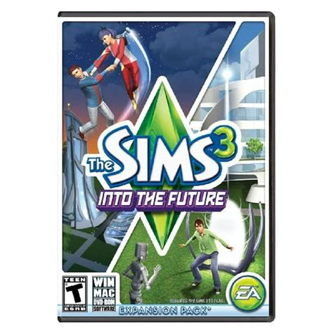 Ea The Sims 3 Into The Future Simulation Game Retail Dvd Rom Mac