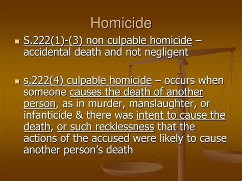 Ppt Homicide Powerpoint Presentation Free Download Id6310043