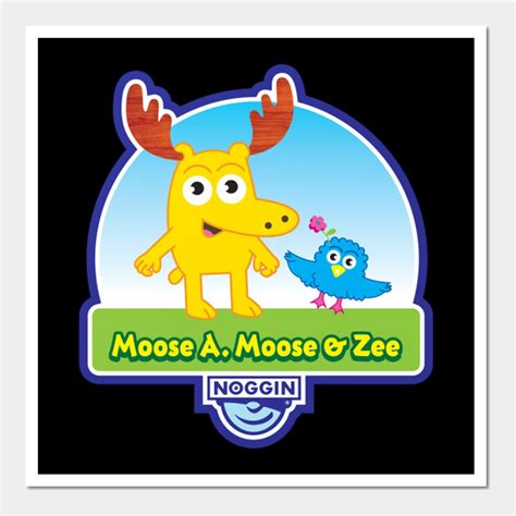 Moose Zee Moose Zee Noggin By Luckyrebe In 2022 Noggin Art Prints Art