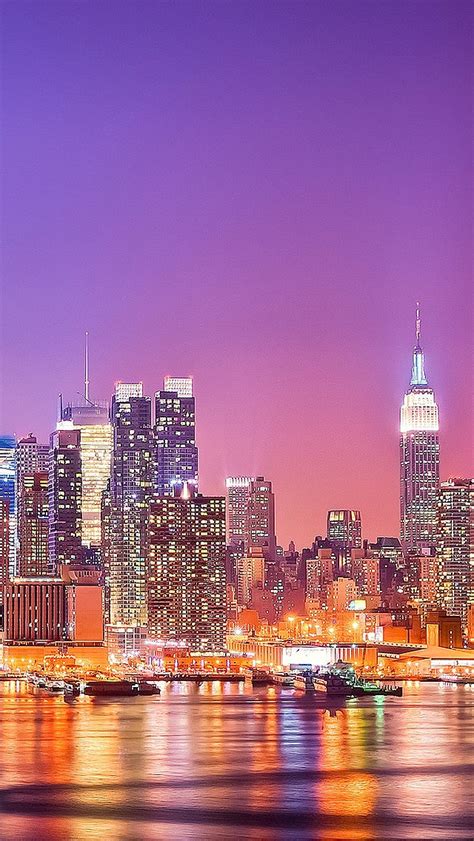 We do not intent to infringe any intellectual right artist right or copy right. New York Skyline iPhone Wallpaper HD