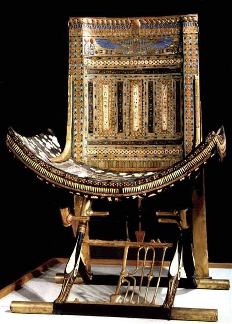 Chair Tomb Of Tutankhamun Ancient Egypt History Ancient Egypt Egypt