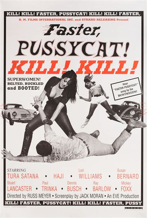 Faster Pussycat Kill Kill R U S One Sheet Poster Posteritati Movie Poster Gallery